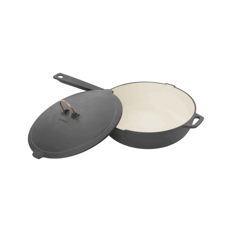 ЕМАЙЛИРАН ЧУГУНЕН ТИГАН 25 CM.